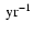 $\:\rm {yr^{-1}}$