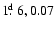 $1\hbox{$.\!\!^{\rm d}$ }6, 0.07$