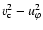 $v_{\rm c}^2 -u_{\varphi}^2$