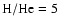 ${\rm H/He}=5$