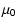 $\displaystyle \mu_0$