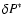 $\delta P^\ast$