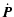 $\displaystyle \dot{\vec{P}}$