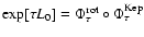 $\exp[\tau L_0] = \Phi^{{\rm rot}}_\tau \circ \Phi^{{\rm Kep}}_\tau$