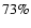 $ 73 \%$