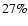 $27\%$