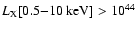 $L_{\rm X}[0.5{-}10 ~{\rm keV}]>10^{44}$