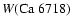 $W({\rm Ca\ 6718})$