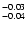 $^{\rm -0.03}_{-0.04}$
