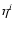 $\eta^{i}$