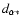$d_{\alpha*}$
