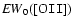 ${\it EW}\rm {_0([O{\tt II}])}$