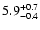 $\rm 5.9^{+0.7}_{-0.4}$