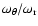 $\omega_\theta/\omega_{\rm r}$