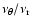 $\nu_\theta/\nu_{\rm r}~$