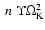 $~n~\Upsilon\Omega_{{\rm K}}^2$