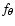 $f_{\theta}$