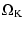 $\displaystyle \Omega_{{\rm K}}$