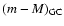 $(m-M)_{\rm GC}$