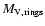 $M_{\rm V, rings}$