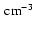 ${\rm {\rm\thinspace cm}^{-3}}$