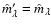$\hat m'_\lambda = \hat m_\lambda$