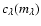 $c_\lambda(m_\lambda)$