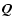 $\vec Q$