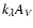 $k_\lambda A_{\it V}$