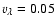 $v_\lambda = 0.05$