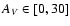 $A_{\it V} \in [0, 30]$