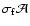 $\sigma_{\rm f} \mathcal{A}$