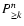 $P{^n_{\ge k}}$