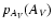 $p_{A_{\it V}}(A_{\it V})$
