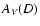 $A_{\it V}(D)$