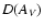 $D(A_{\it V})$