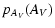$\displaystyle p_{A_{\it V}}(A_{\it V})$
