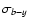 $\sigma_{b-y}$