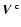 $\mbox{\boldmath${\it V}$ }^{\rm c}$