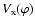 $V_{\rm x}(\varphi)$