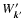 $W'_{\vec{k}'}$