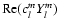 ${\rm Re}(c_l^mY_l^m)$