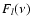 $F_l(\nu )$