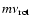 $m\nu_{\rm rot}$