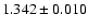 $1.342\pm0.010$