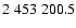 $2\; 453\; 200.5$