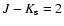 $J-K_{\rm s}=2$