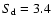 $S_{\rm d}=3.4$