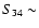 $S_{34}\sim$
