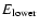 $E_{{\rm lower}}$